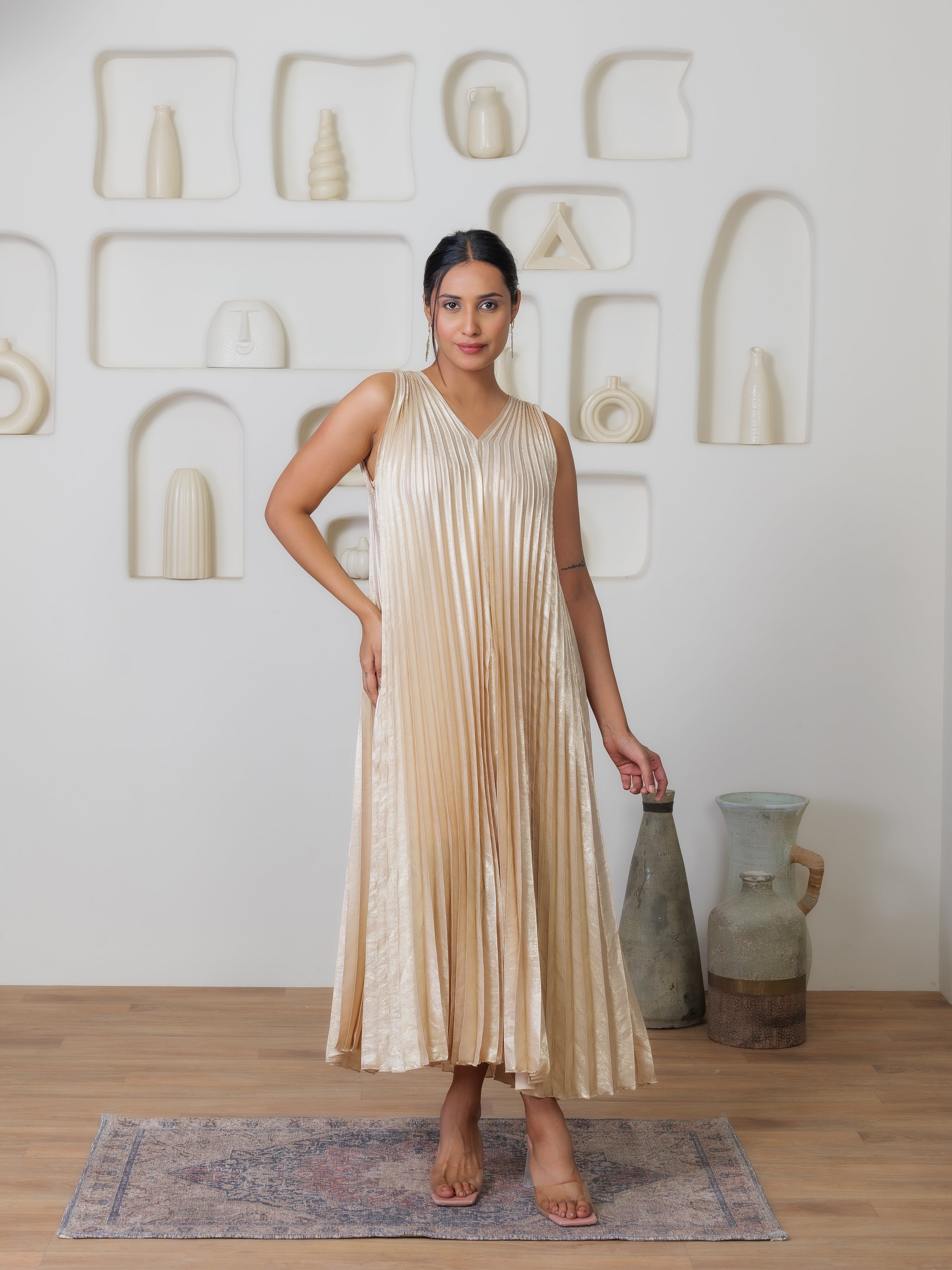Twilight Metallic Dress
