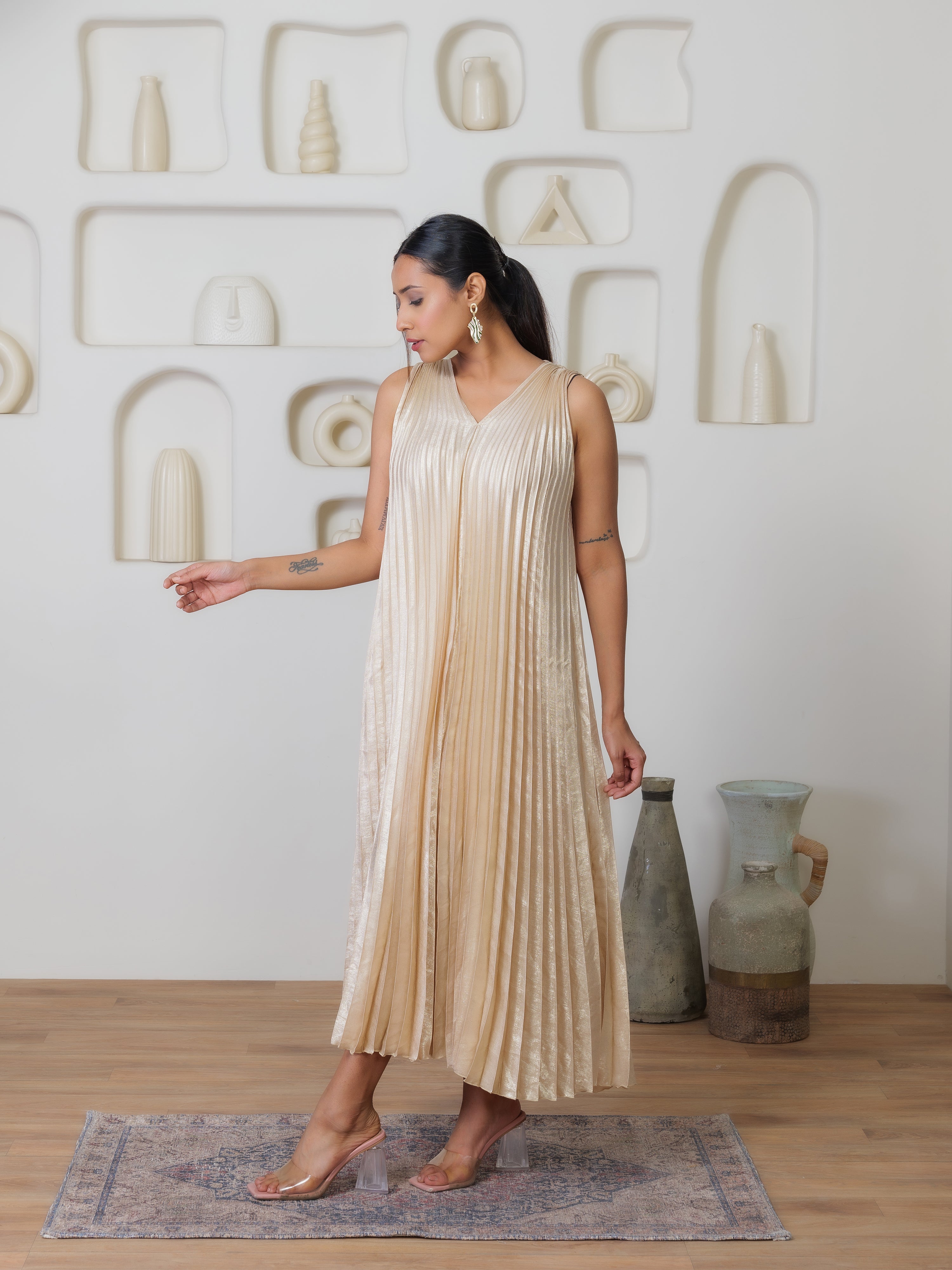 Twilight Metallic Dress