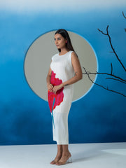 Chroma Pleated Dress