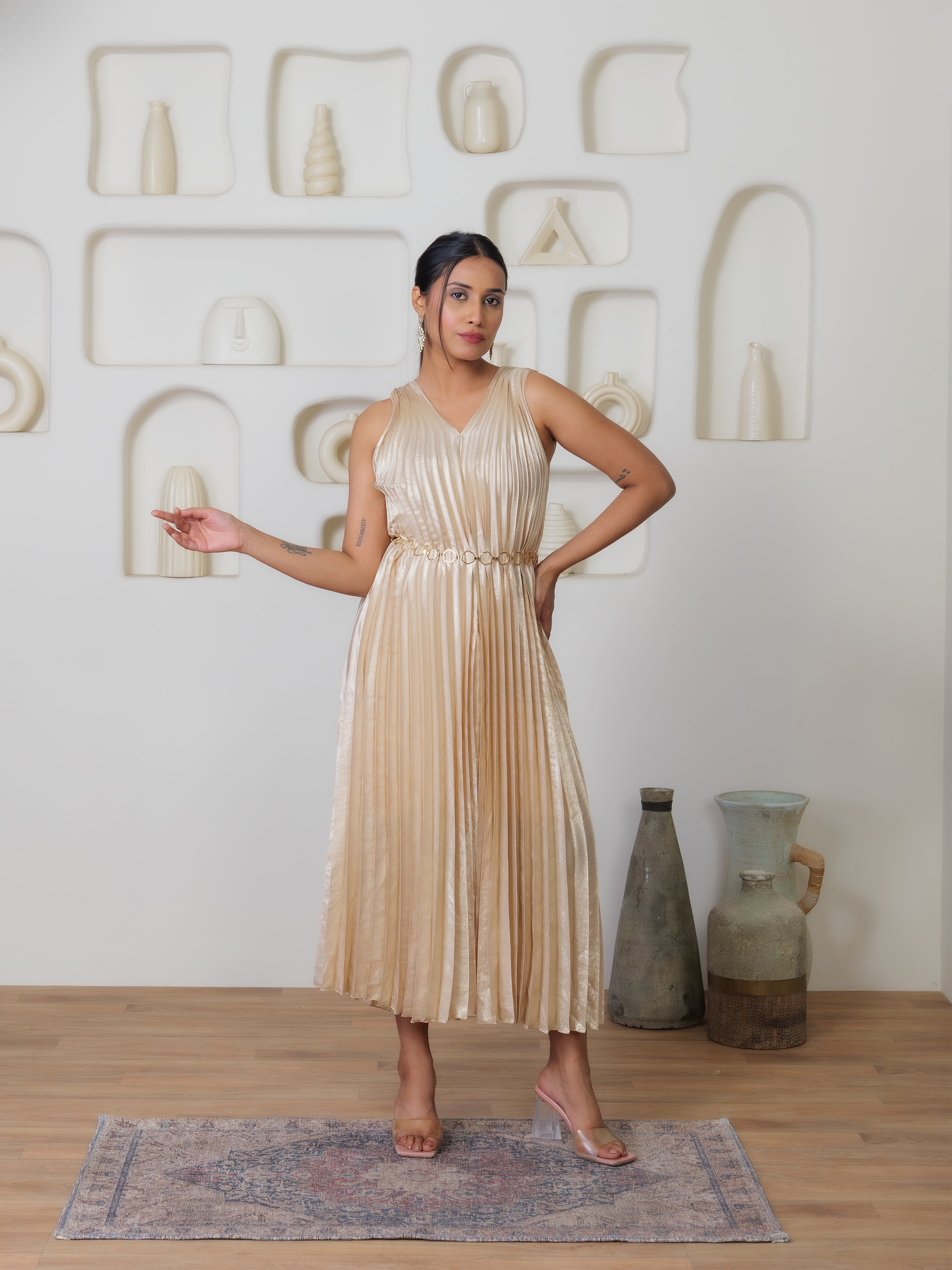 Twilight Metallic Dress