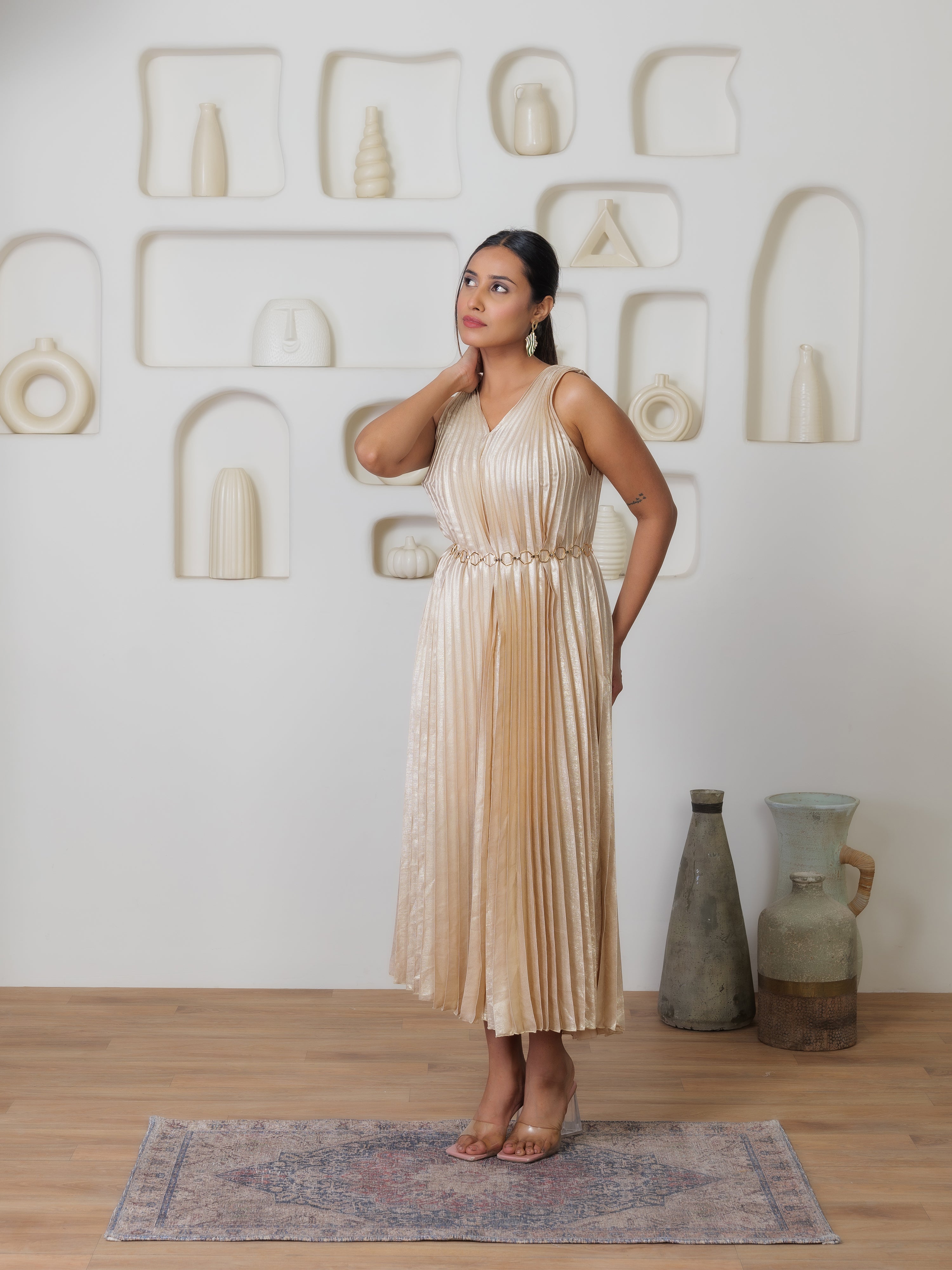 Twilight Metallic Dress