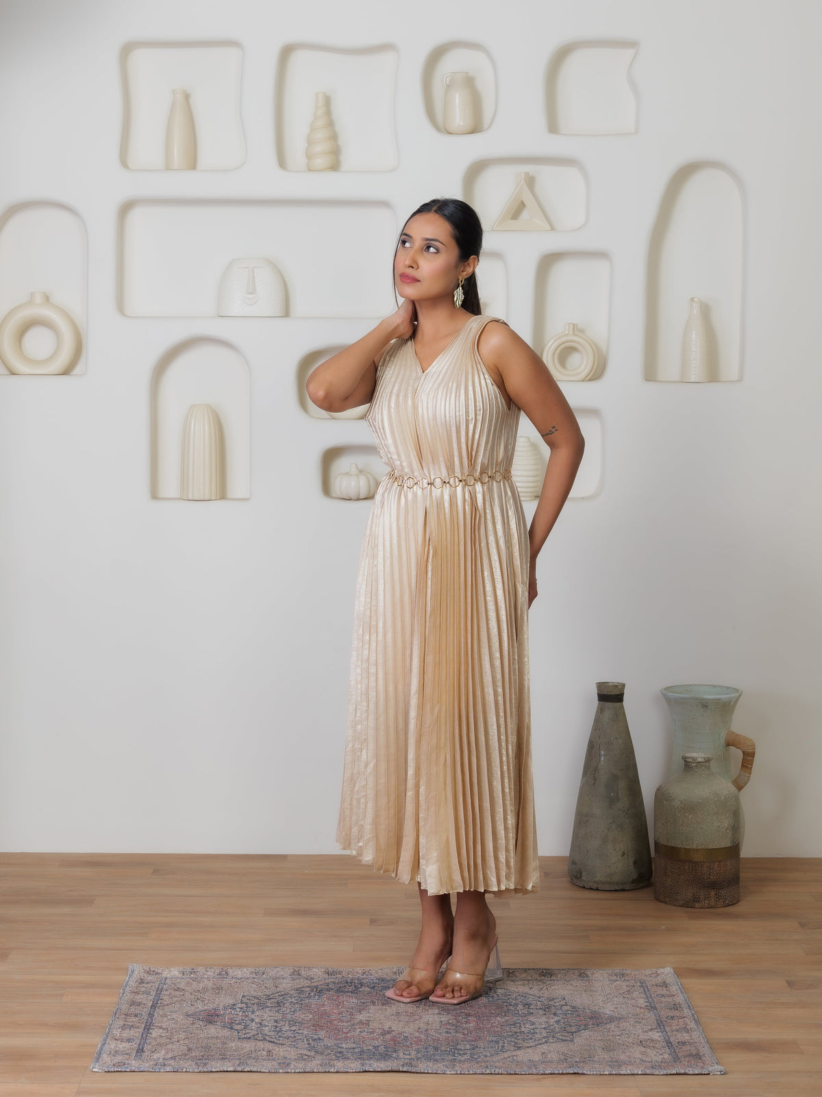 Twilight Metallic Dress