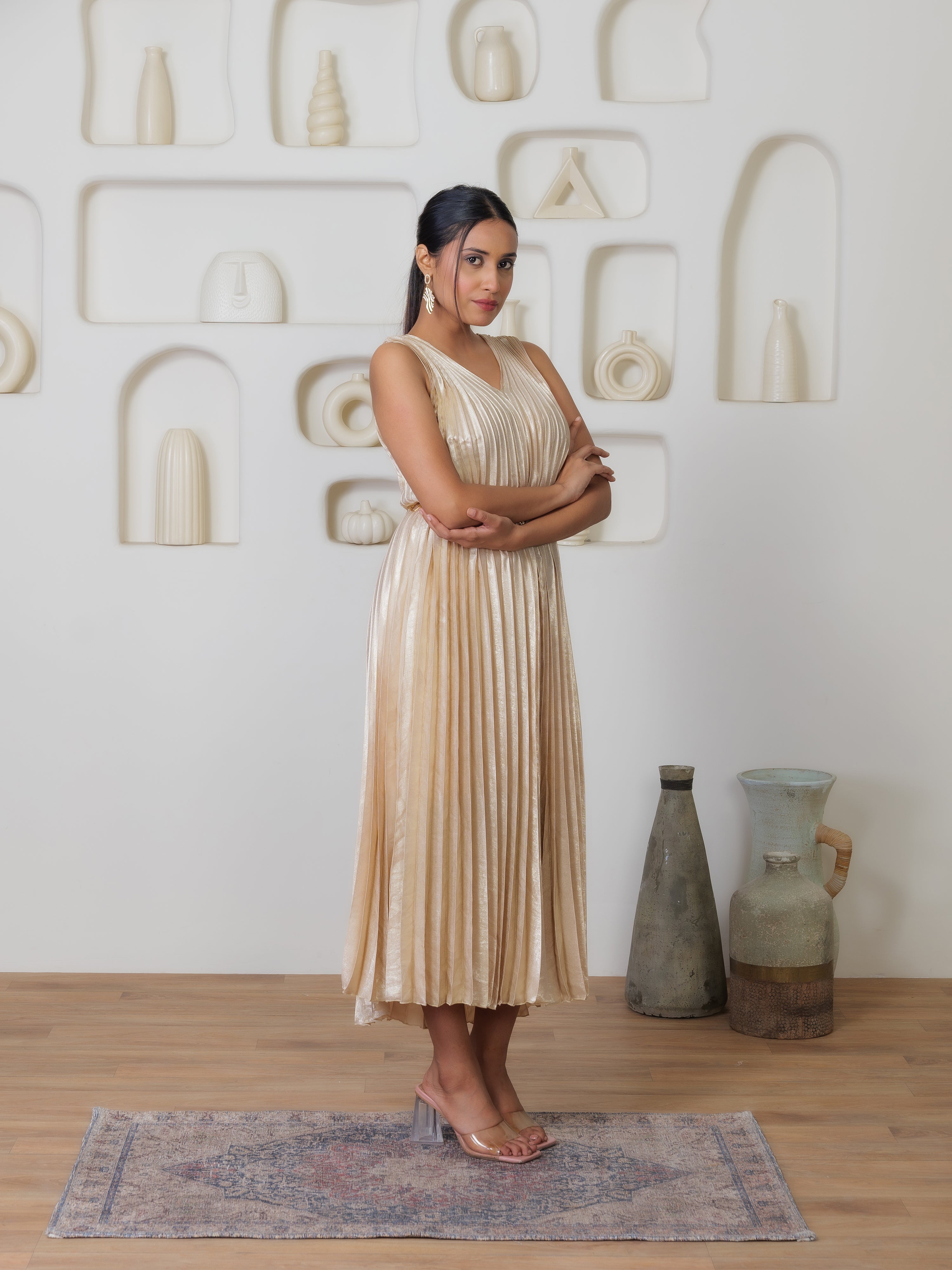 Twilight Metallic Dress