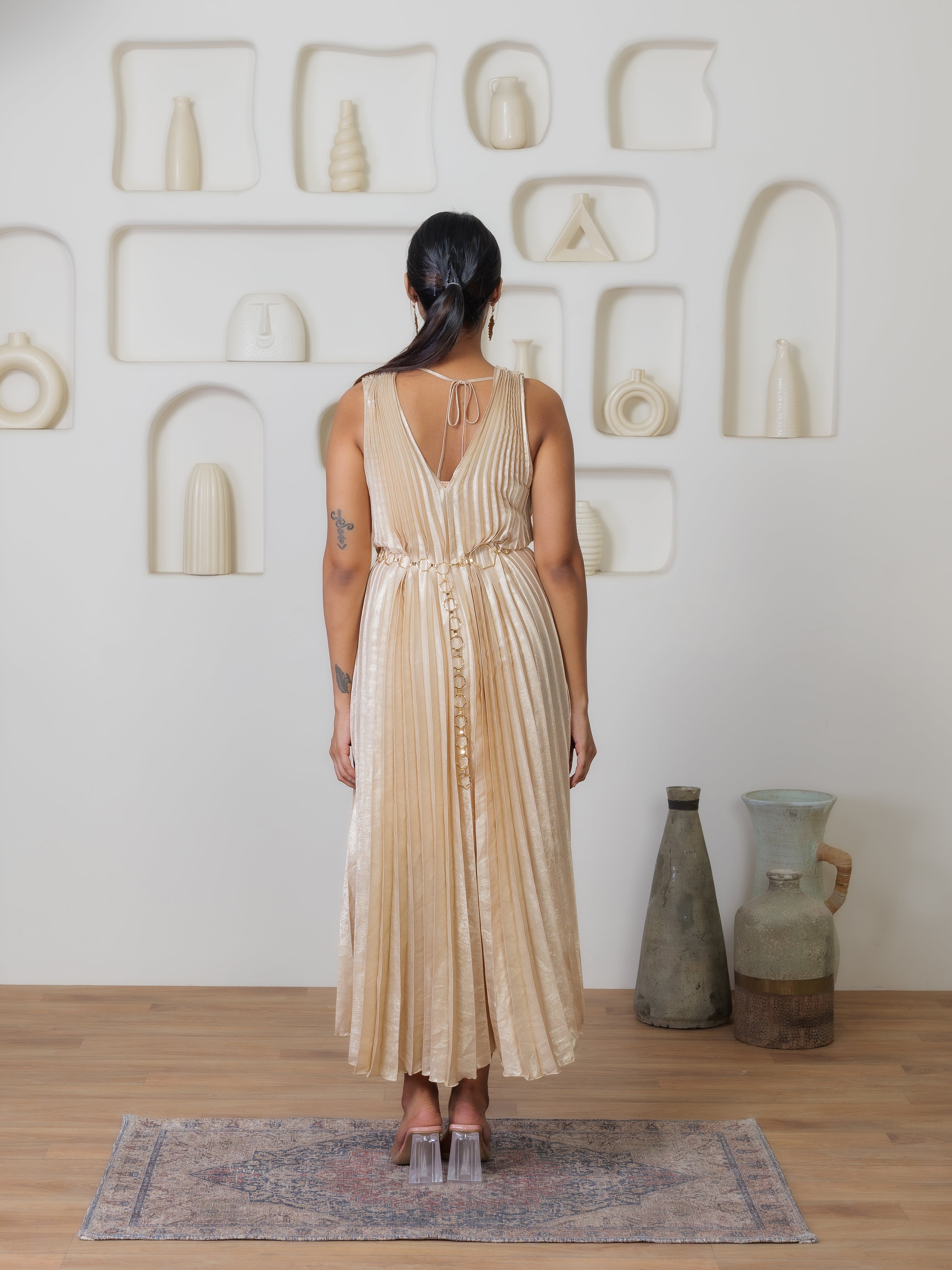 Twilight Metallic Dress