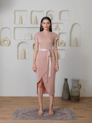 Luminique Metallic Dress