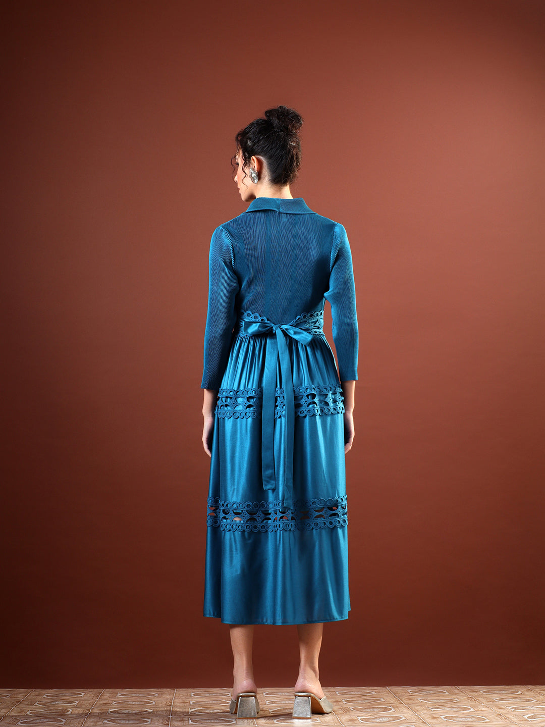 Evania Cutwork Dress
