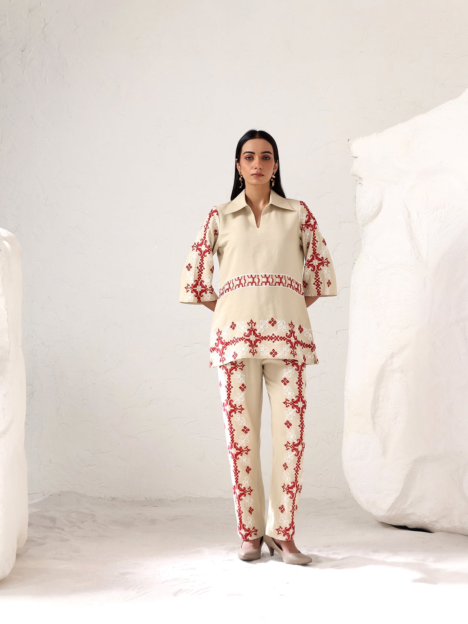 Cairo Embroidered Co-ord set
