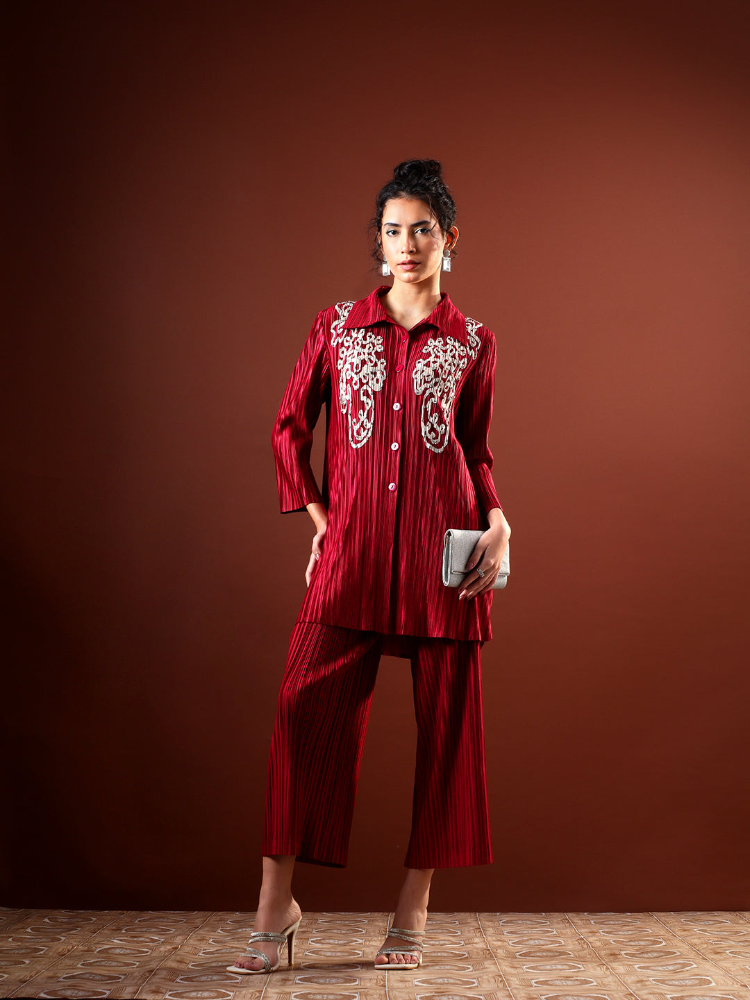 Cressia Embellished Co ord Set