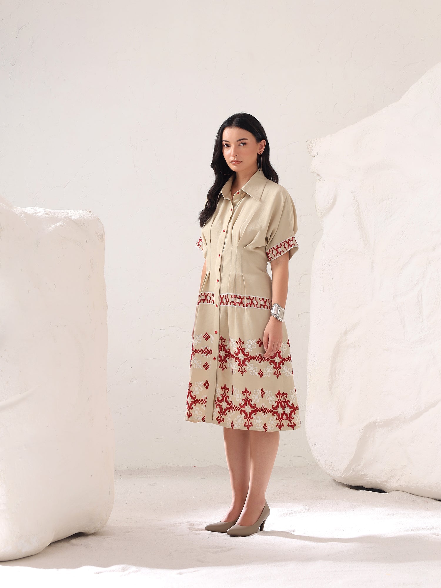 Cairo Embroidered Dress