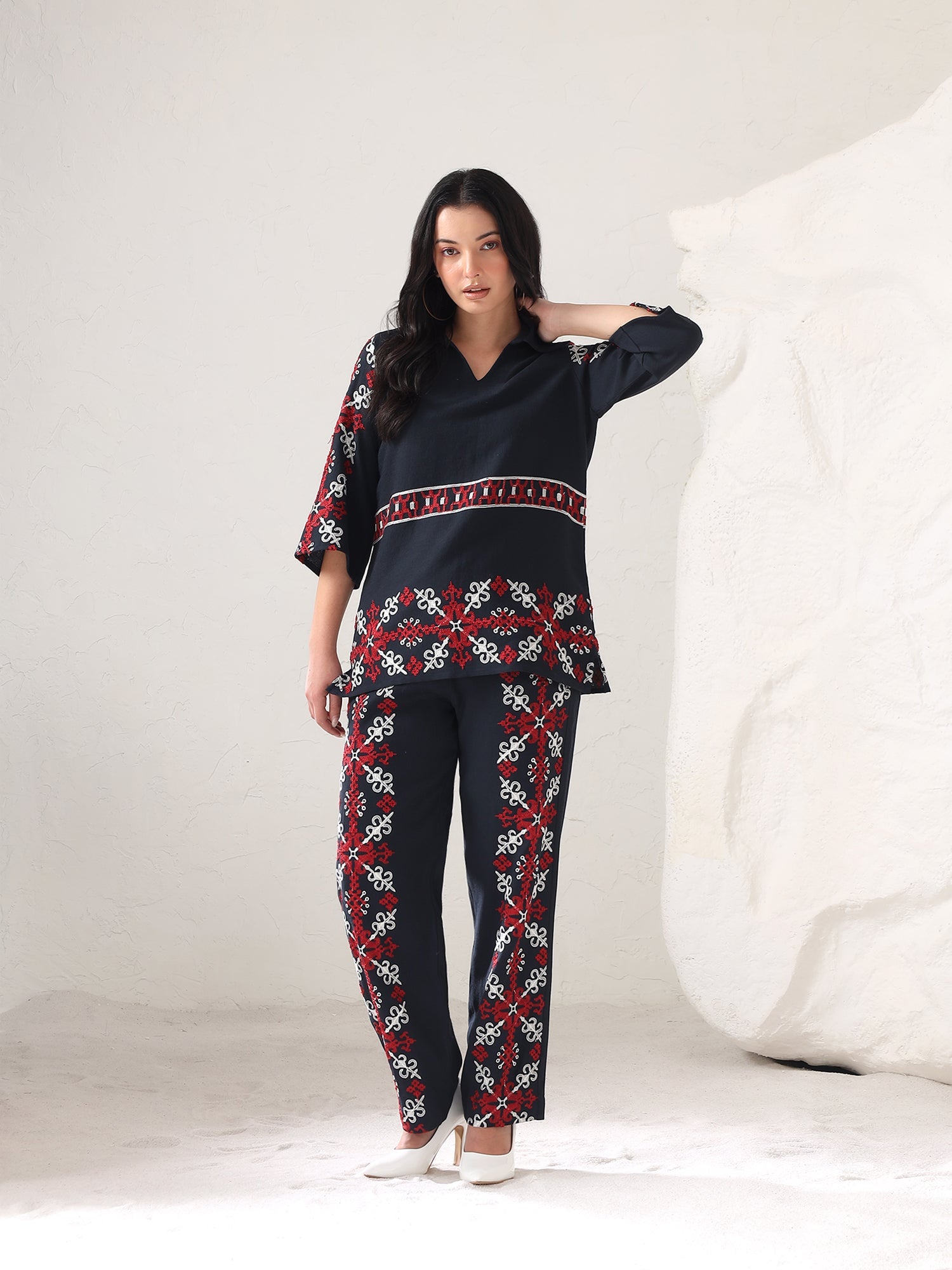 Cairo Embroidered Co-ord set