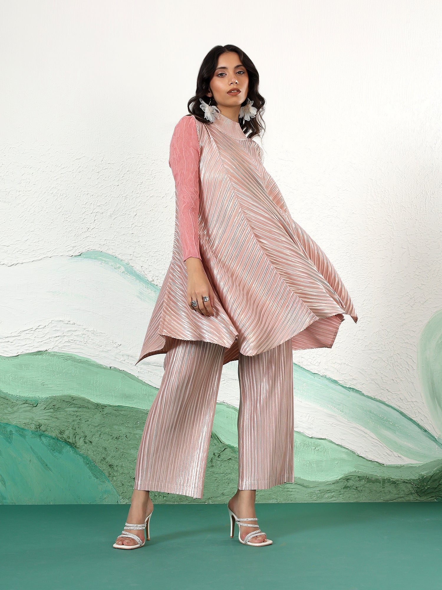 Lustra Metallic Coord Set