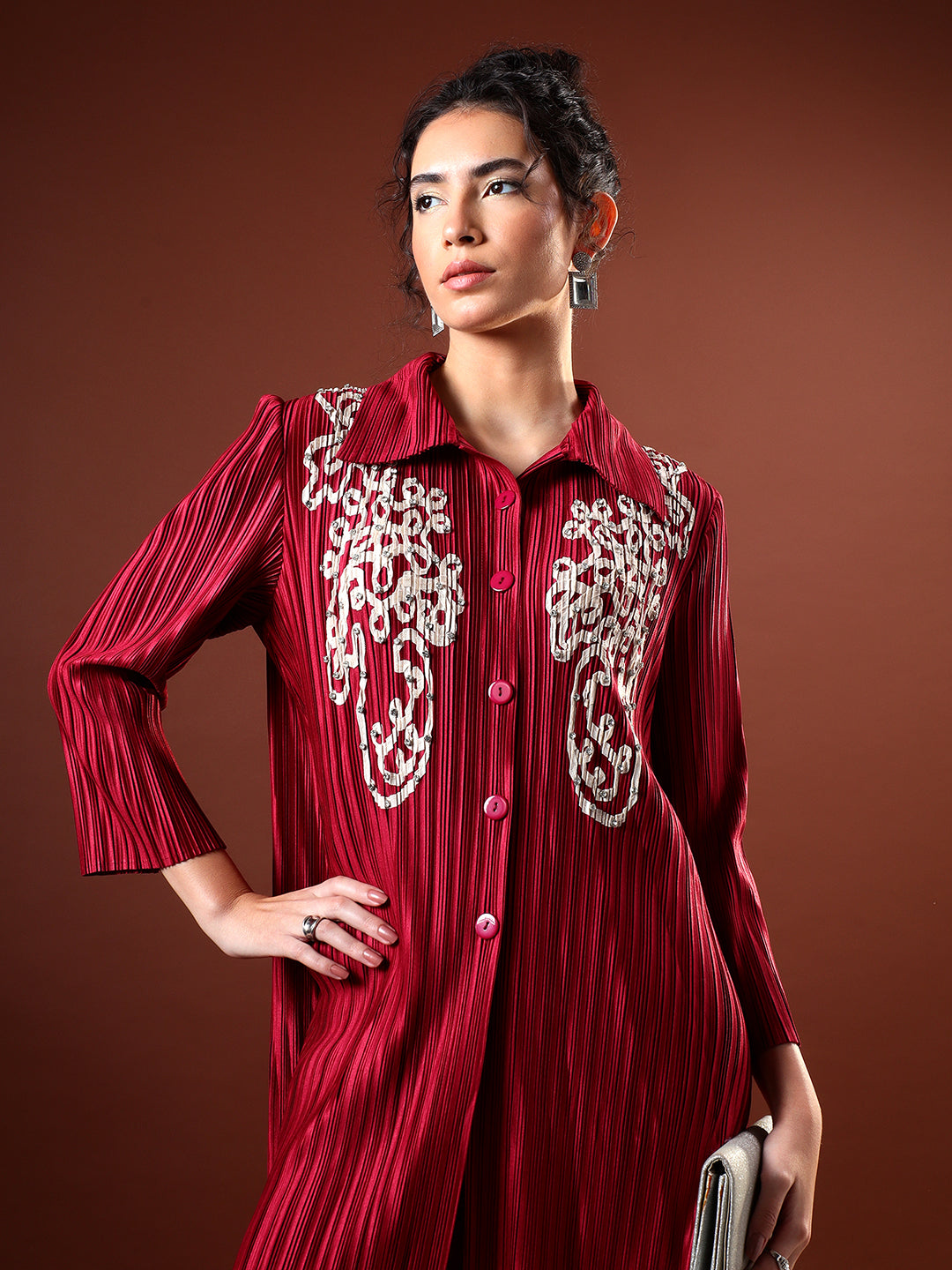 Cressia Embellished Co ord Set