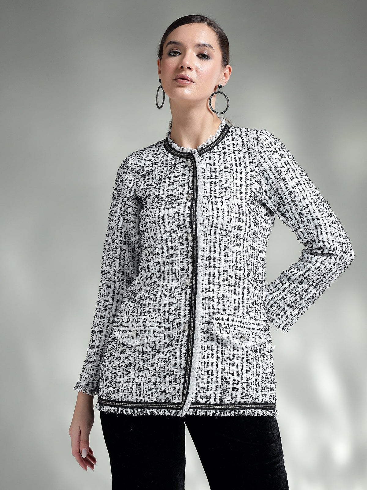 Black tweed Jacket