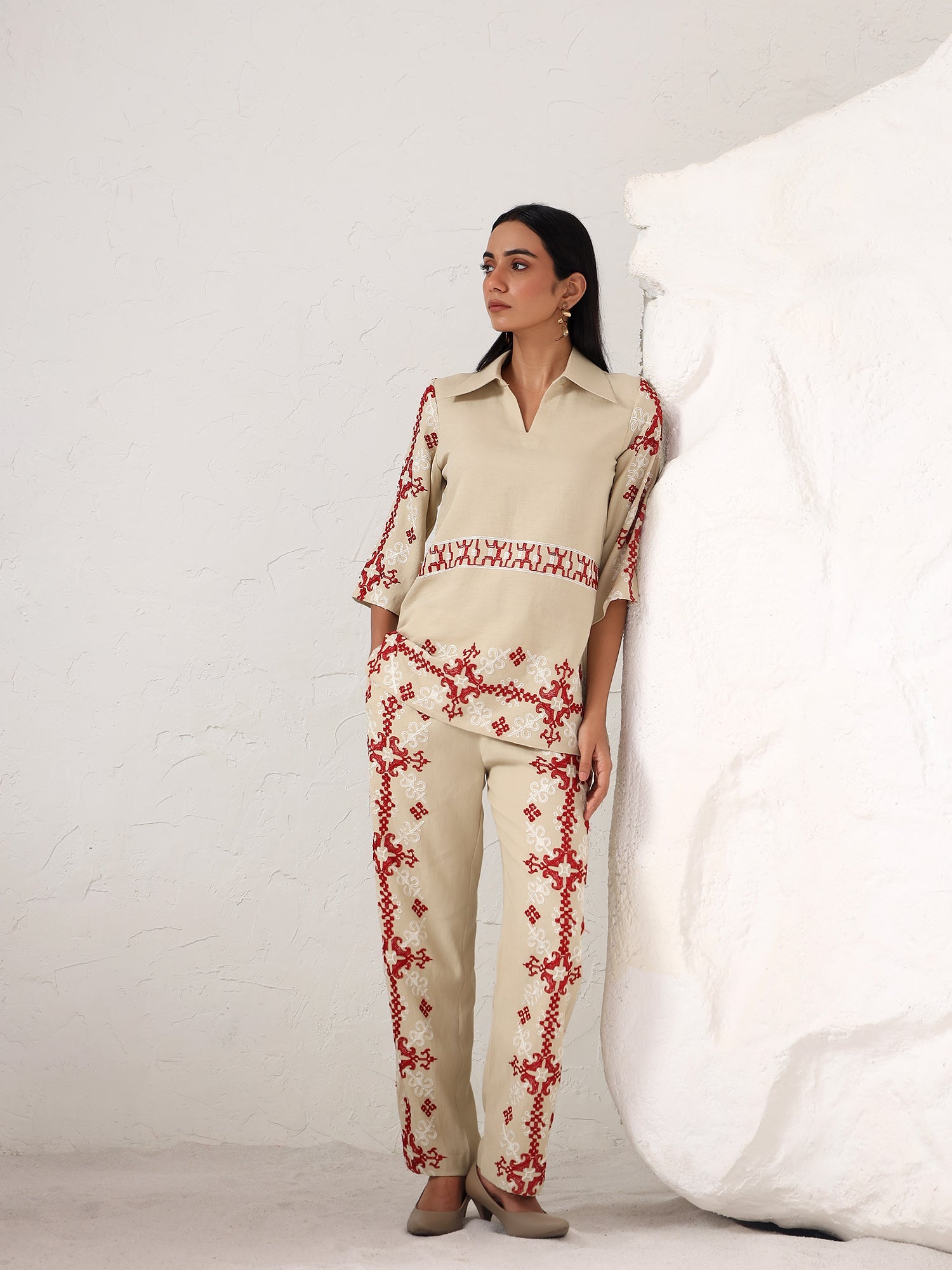 Cairo Embroidered Co-ord set