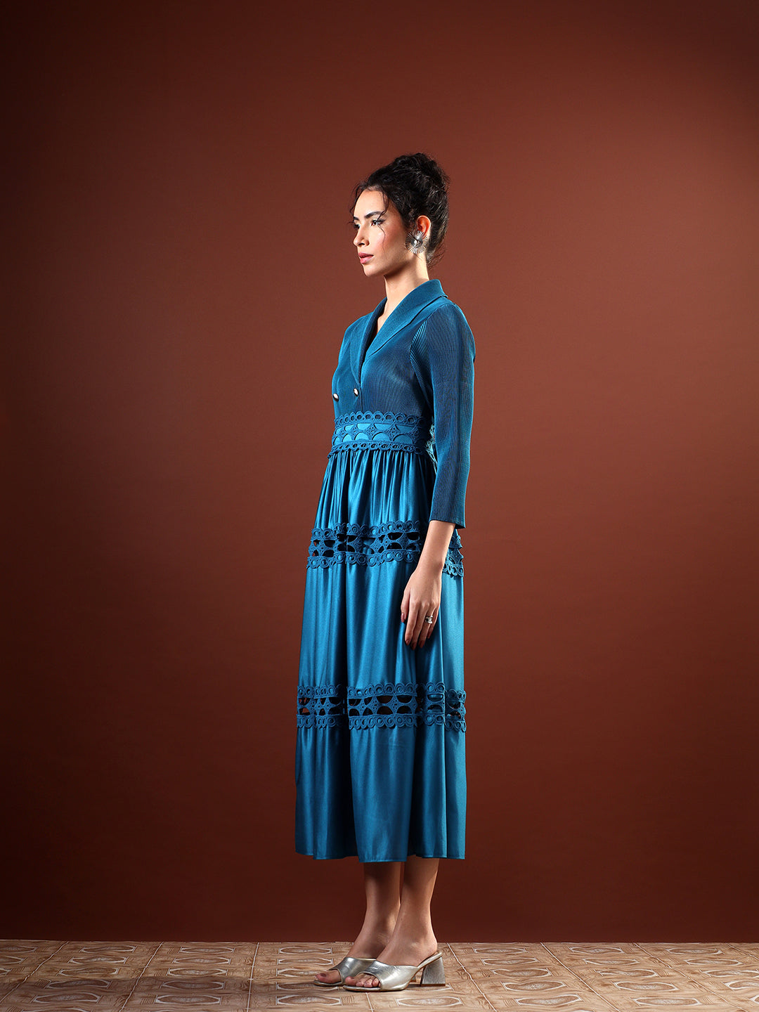 Evania Cutwork Dress