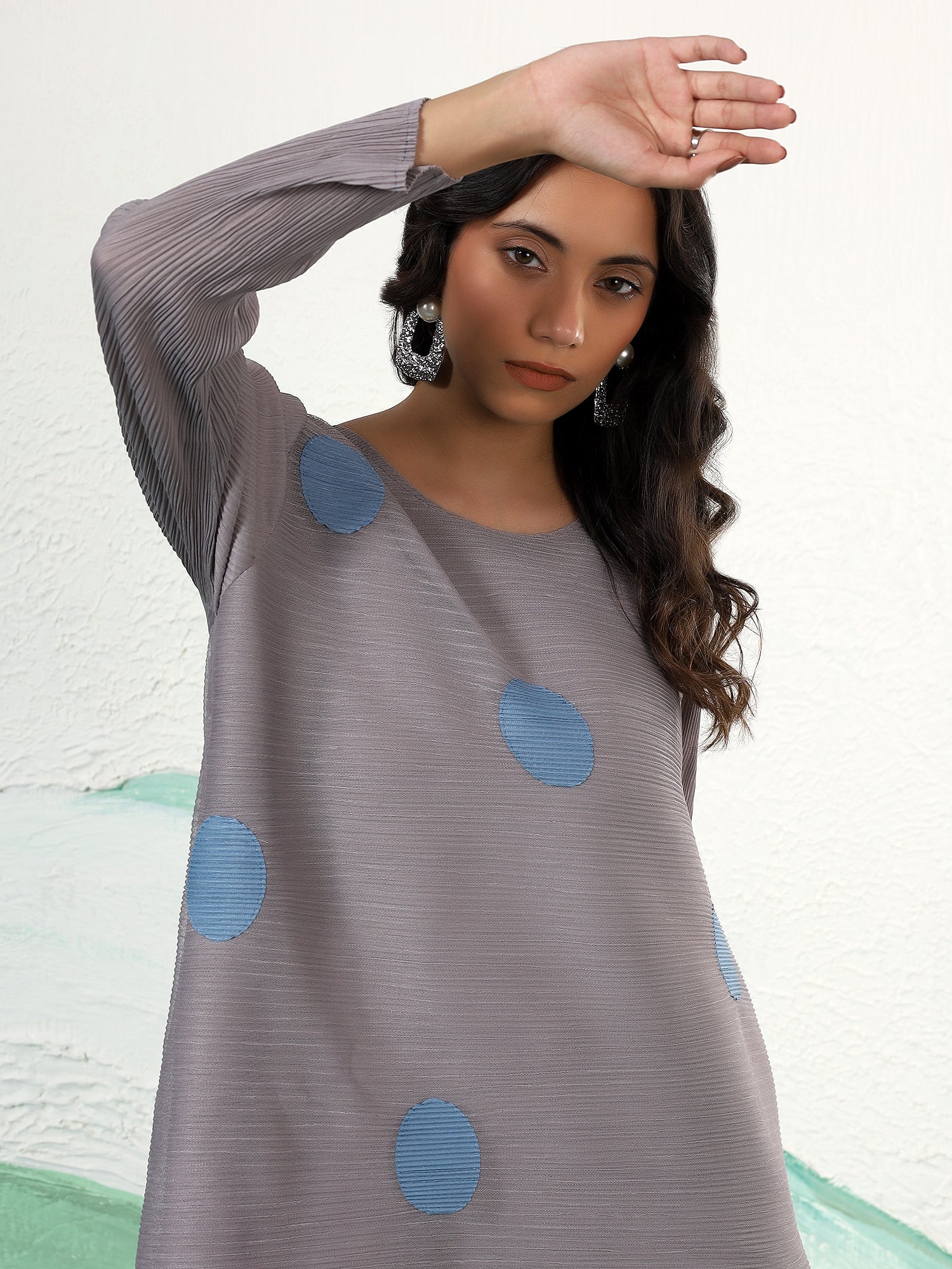 PolkaFlow Tunic