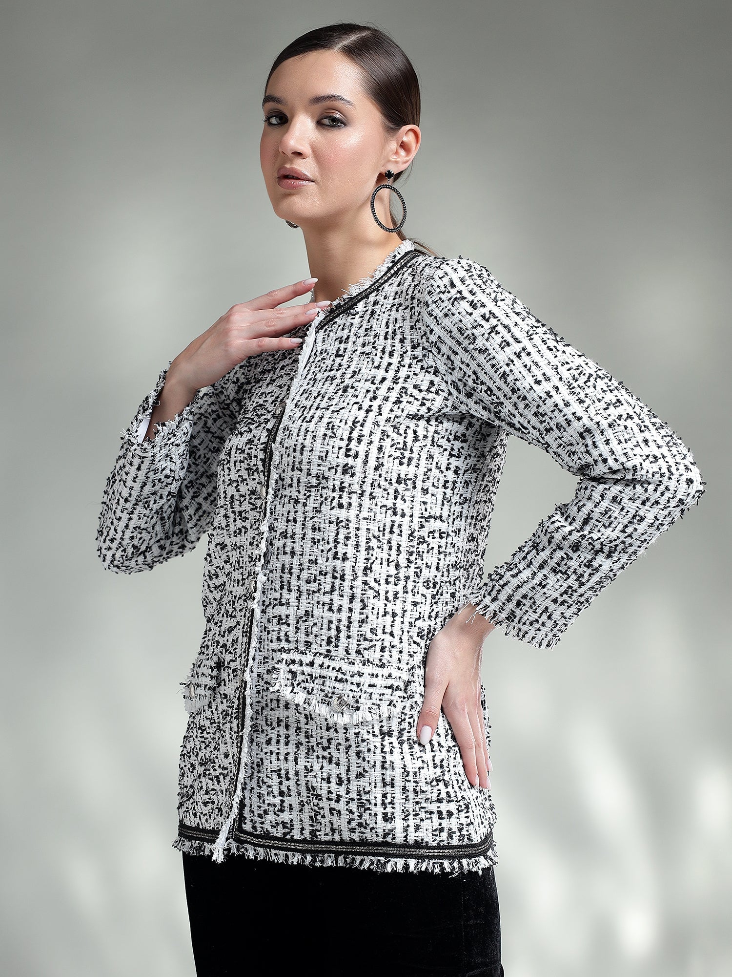 Black tweed Jacket