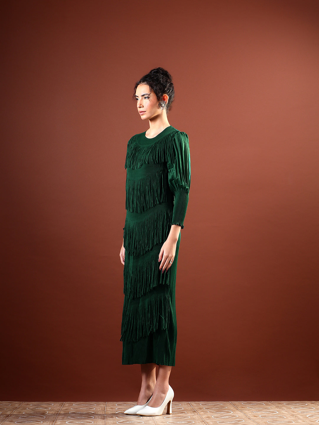 Velia Fringe Dress