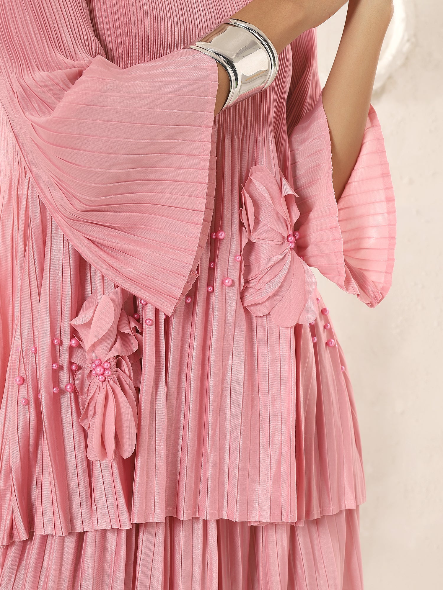 Petal Pleats Co-ord Set