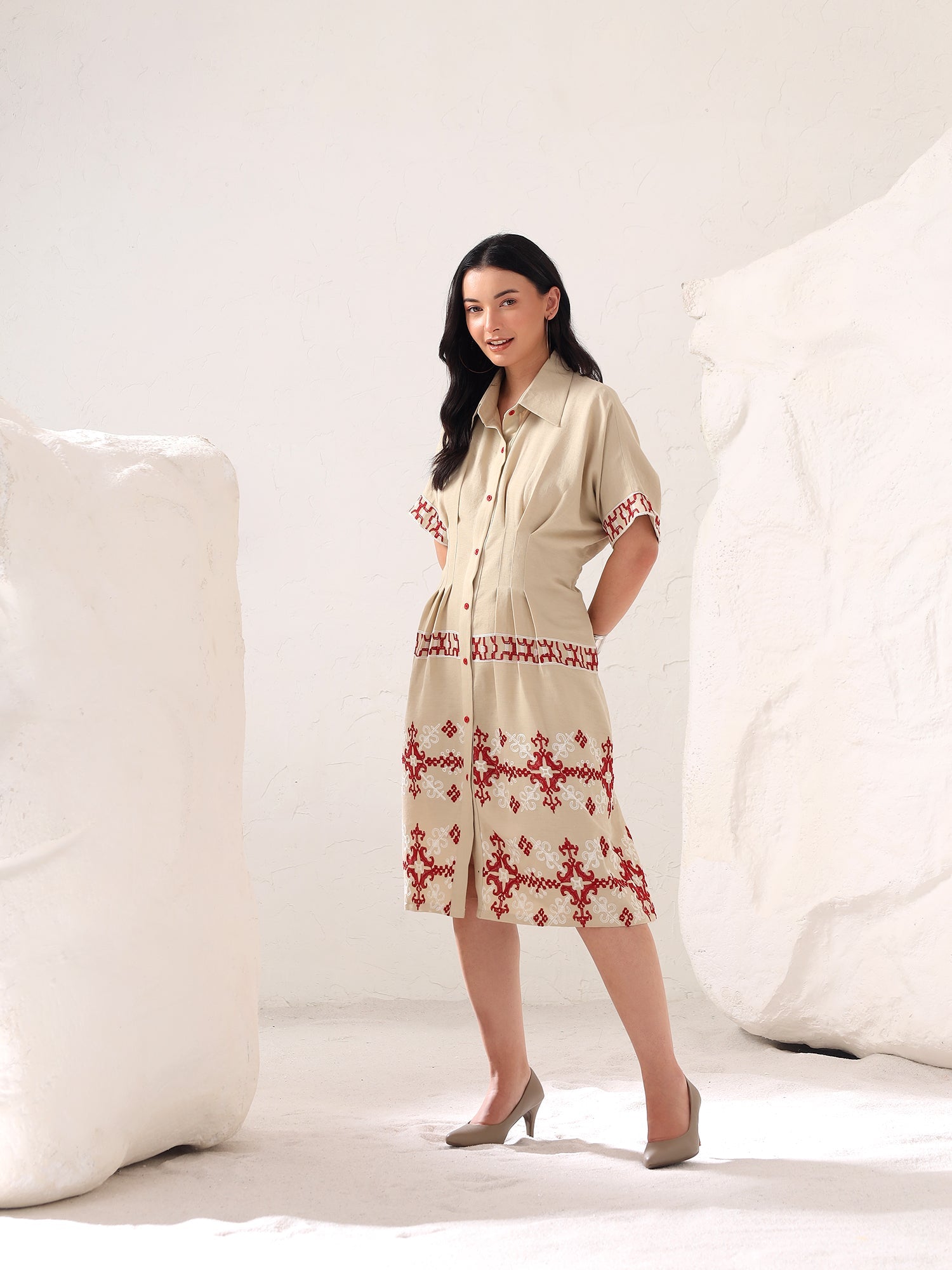 Cairo Embroidered Dress