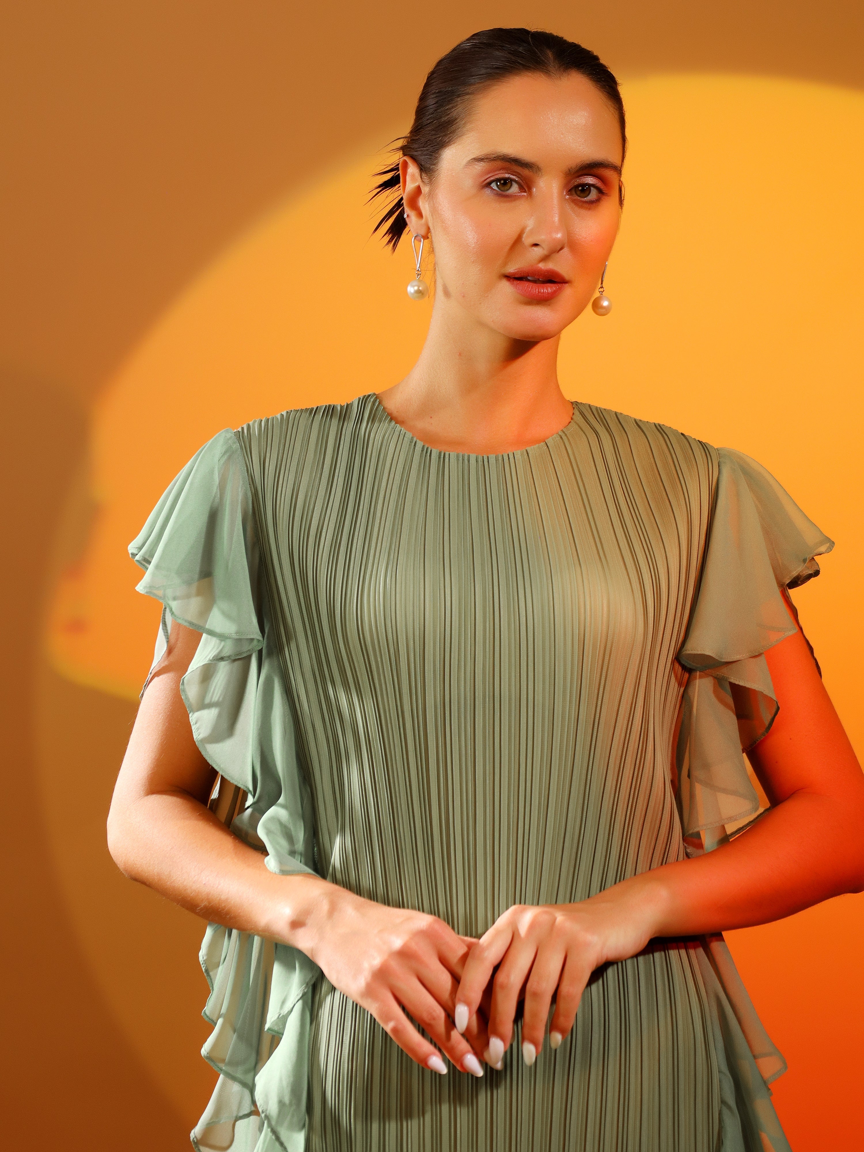 Riviera Pleated Dress