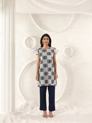Indigo Mosaic Coord Set