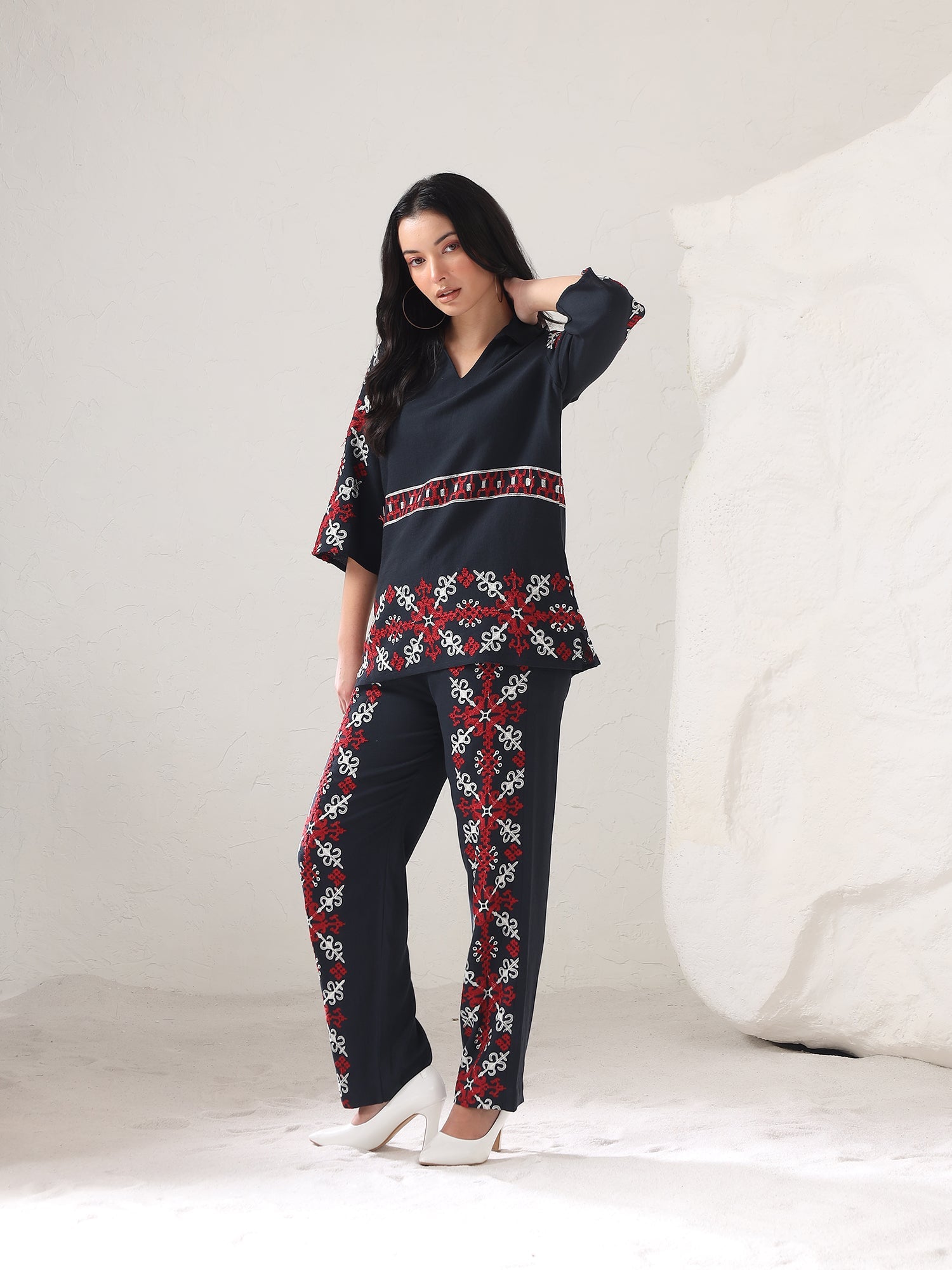 Cairo Embroidered Co-ord set