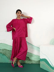 Petal Pleats Co-ord Set