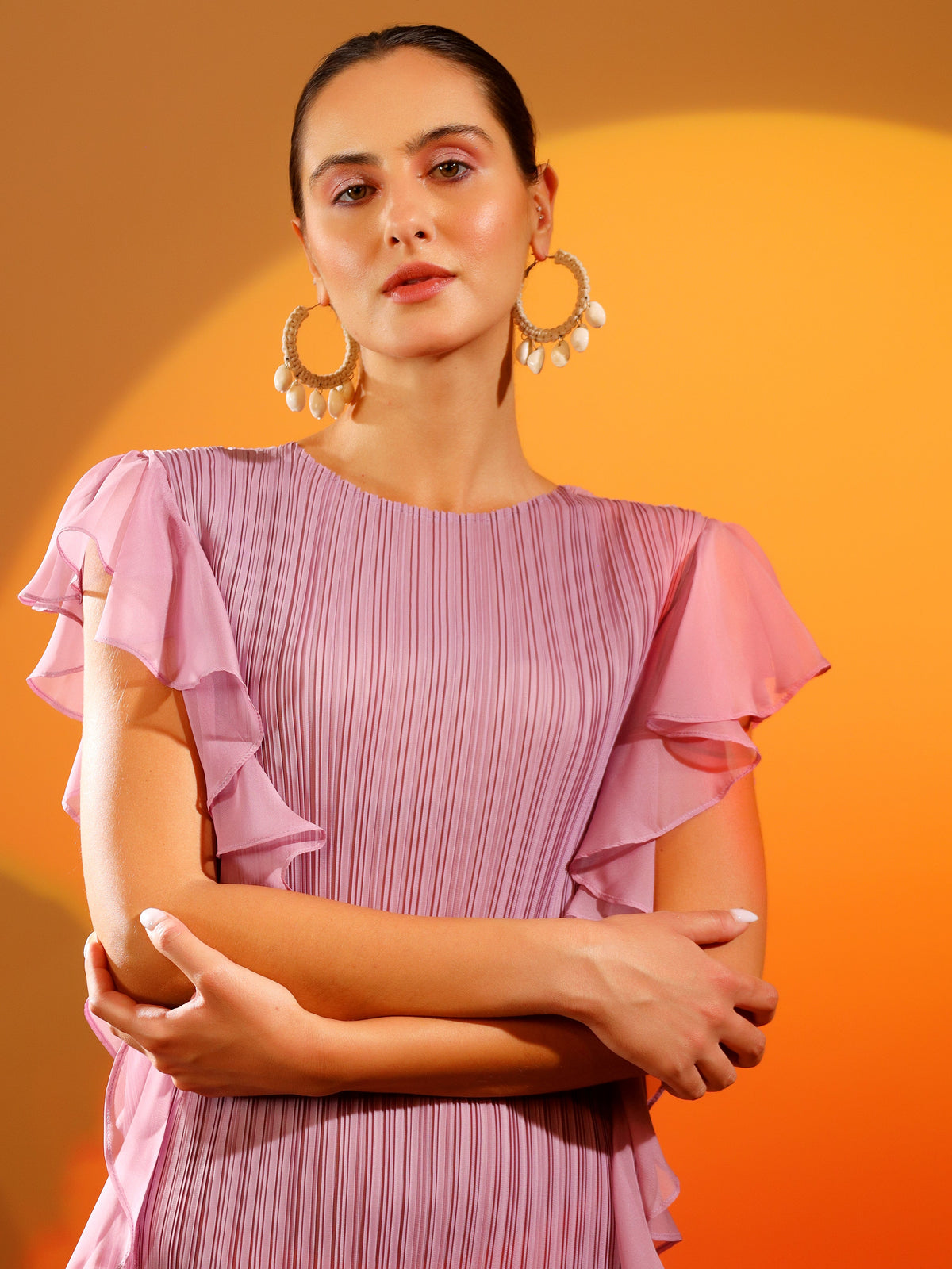 Riviera Pleated Dress