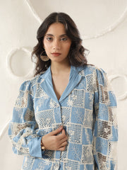 Celestia Cutwork Jacket Coord Set