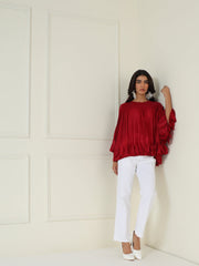Riva Top in Ruby Red