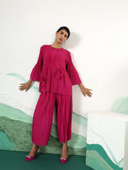 Petal Pleats Co-ord Set