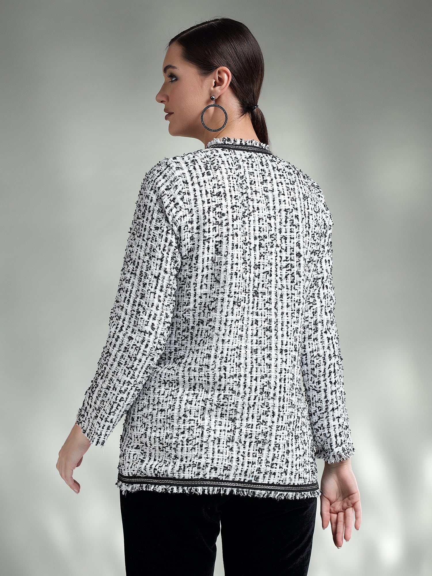 Black tweed Jacket