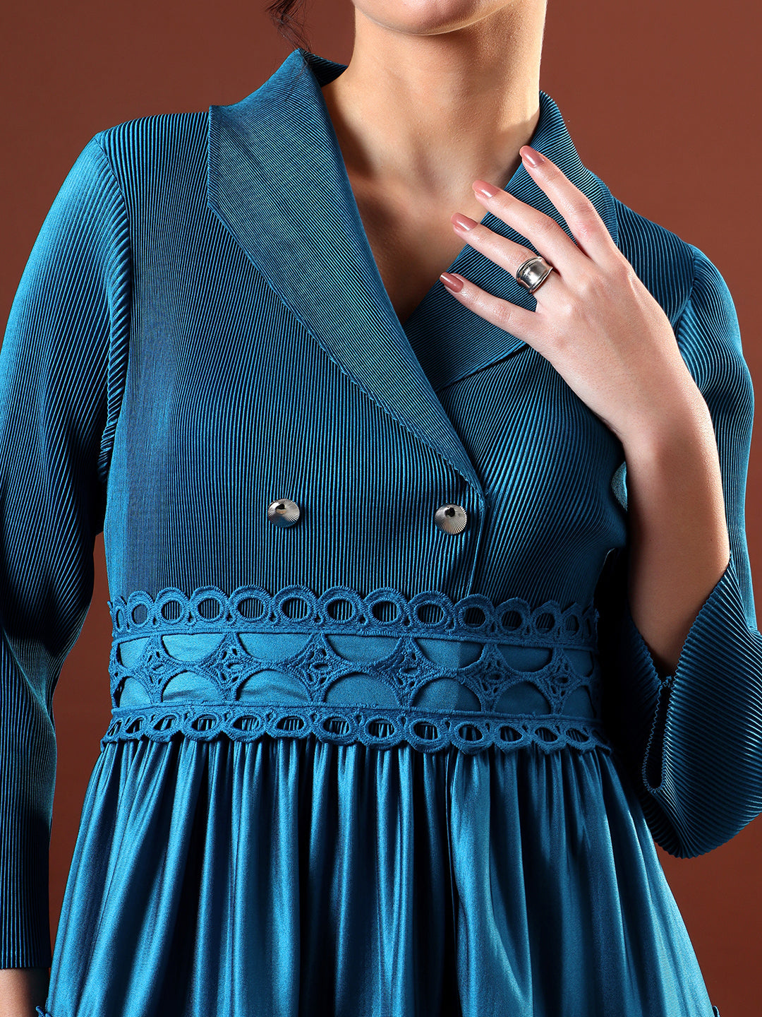 Evania Cutwork Dress