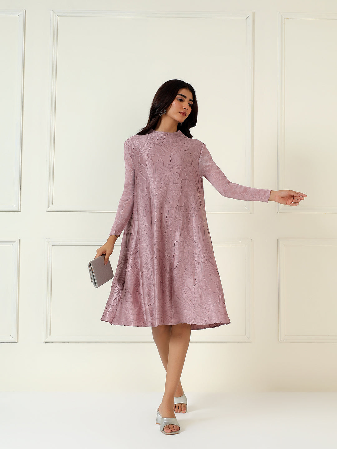 Niva Dress In Purple