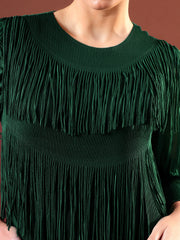 Velia Fringe Dress