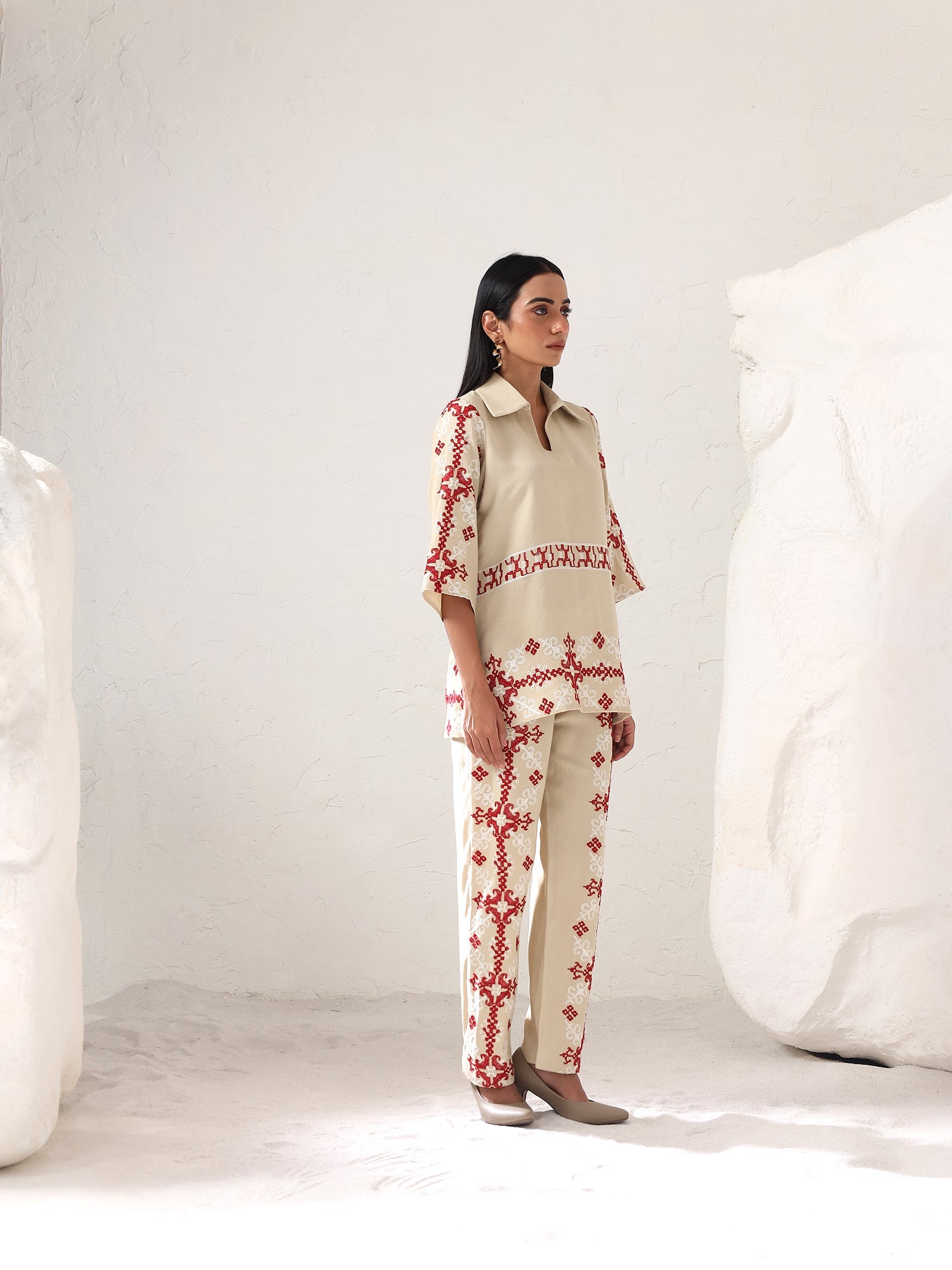 Cairo Embroidered Co-ord set