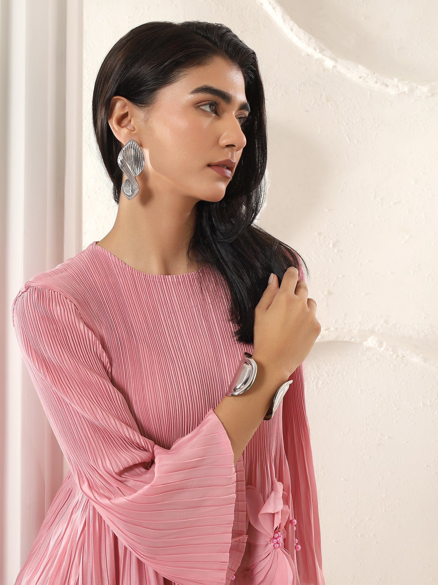 Petal Pleats Co-ord Set