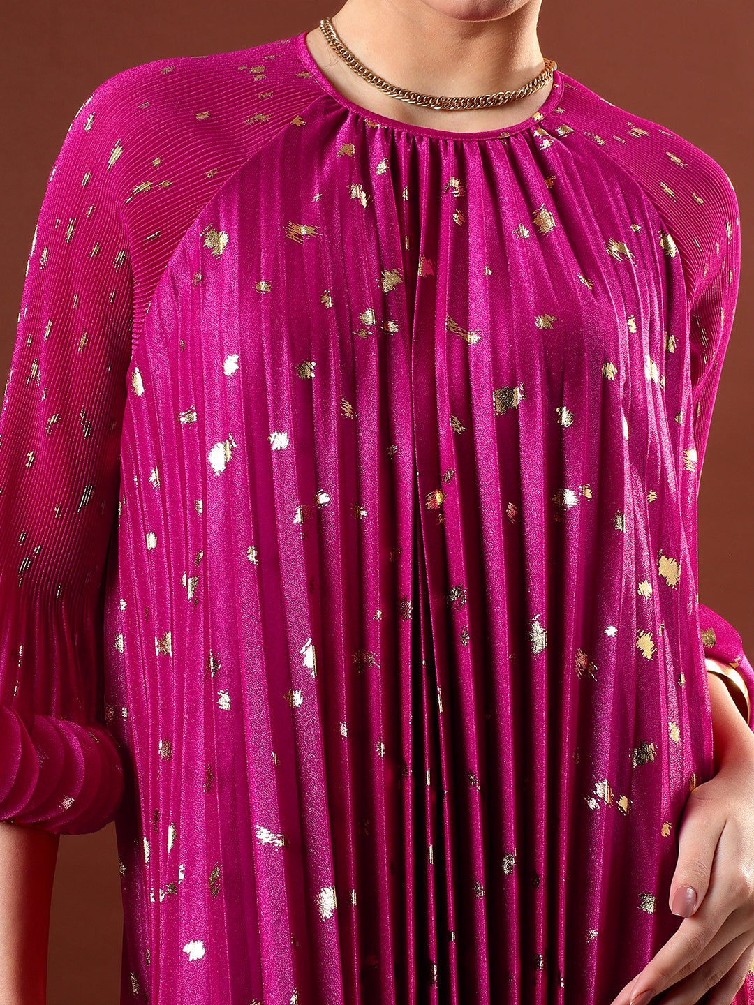 Meaden Pleated Dress