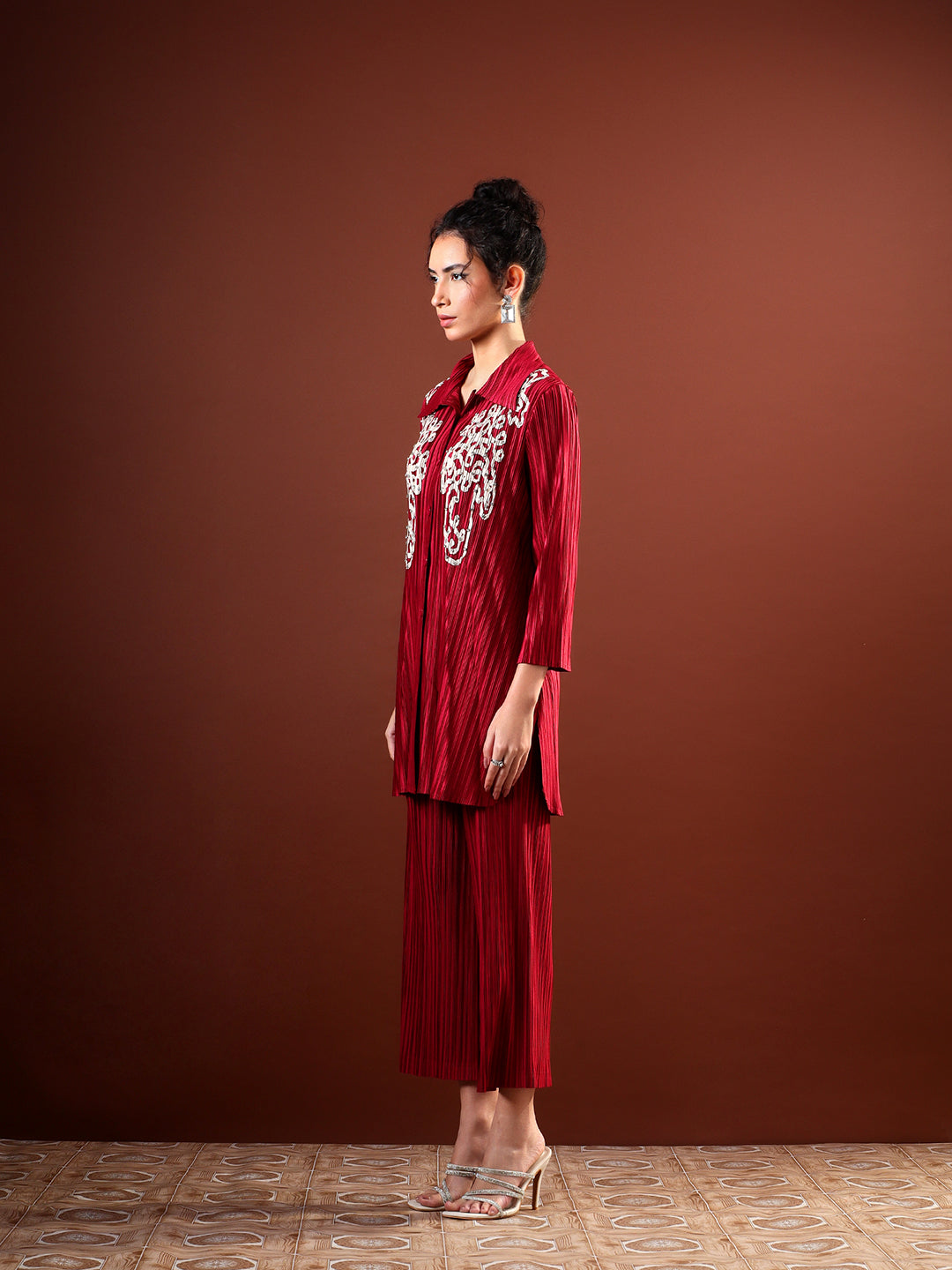 Cressia Embellished Co ord Set