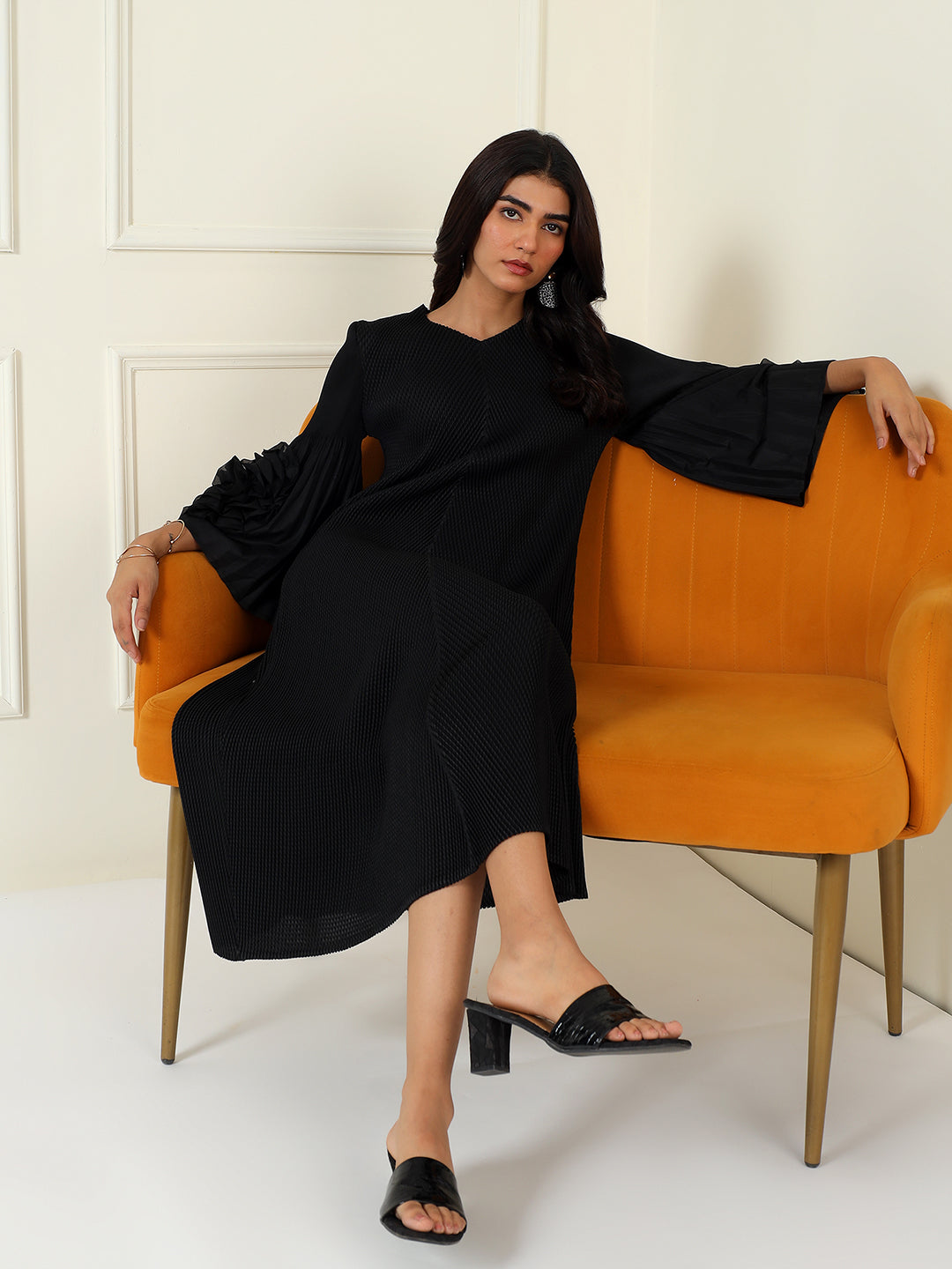Marquetta Dress In Black