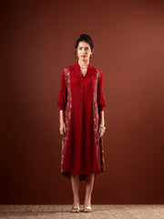 Sephia Pleated Dress