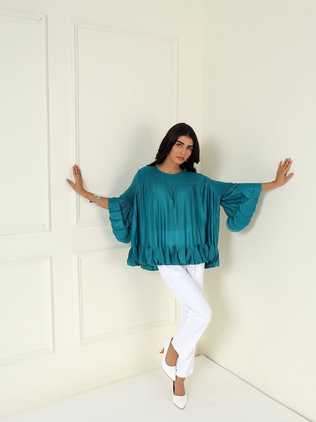 Riva Top in Teal