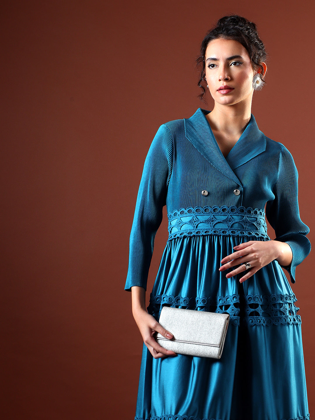 Evania Cutwork Dress