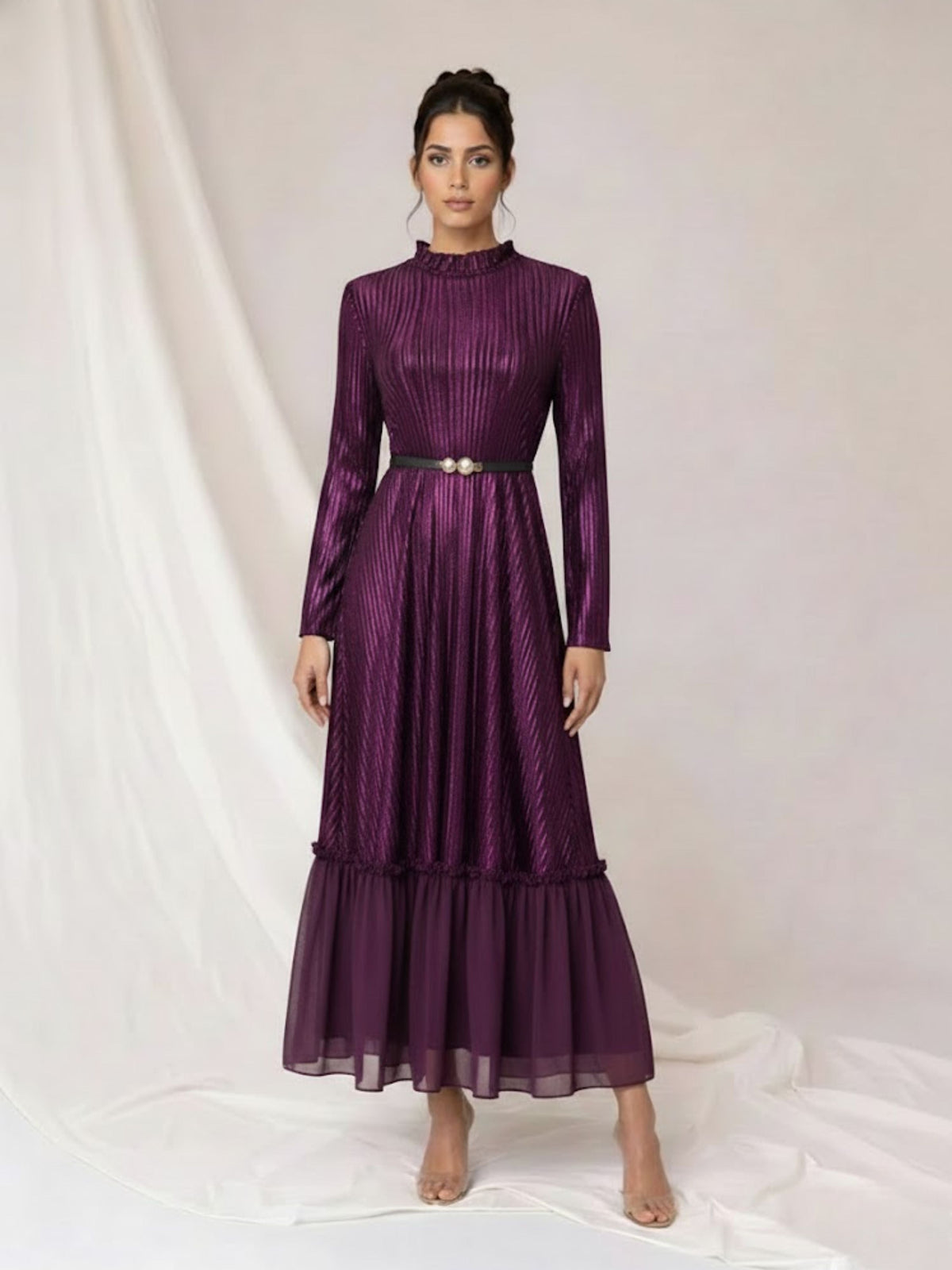 Novelle Pleated Dress