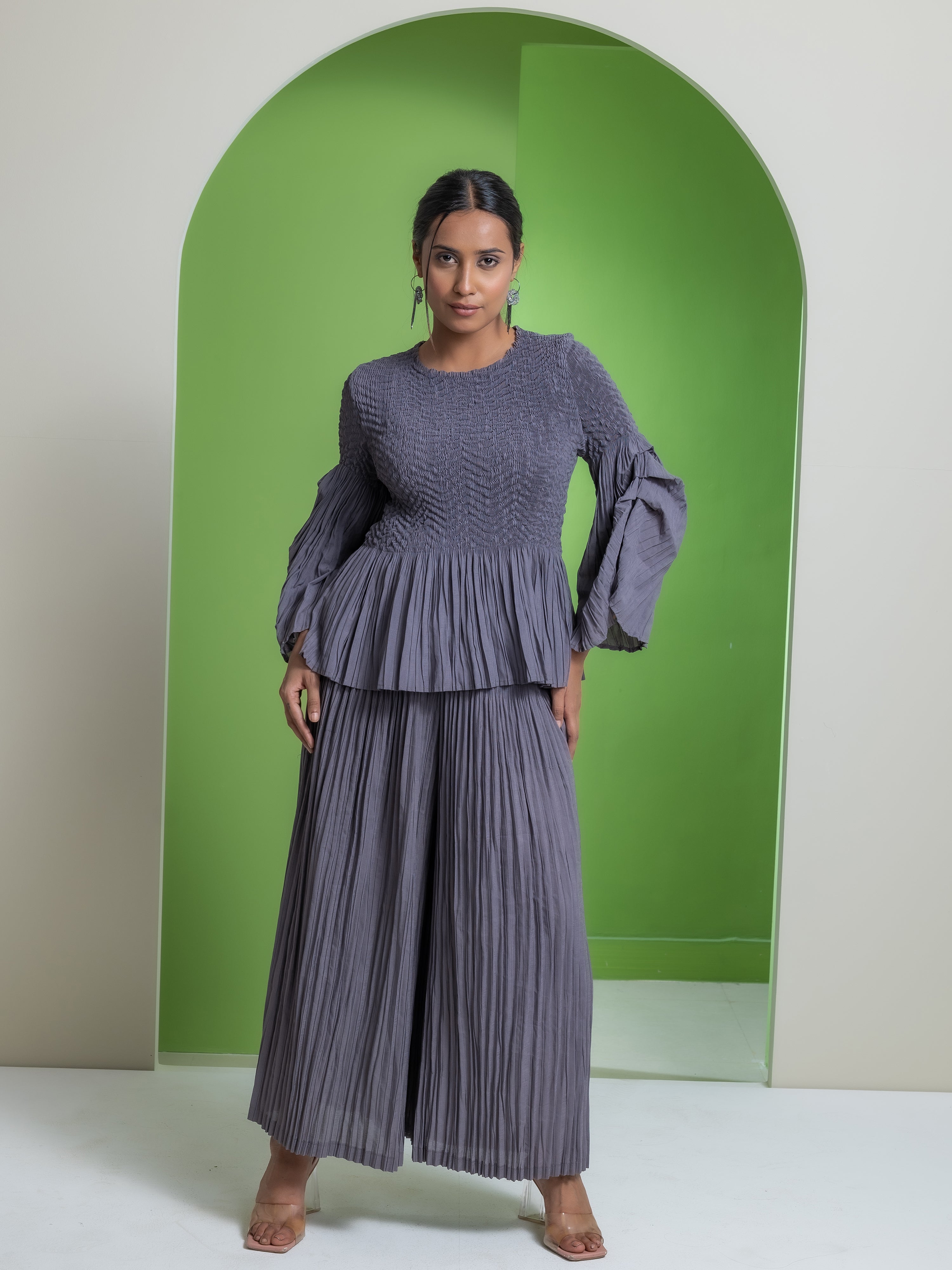 Dusk Pleated Co-ord Set