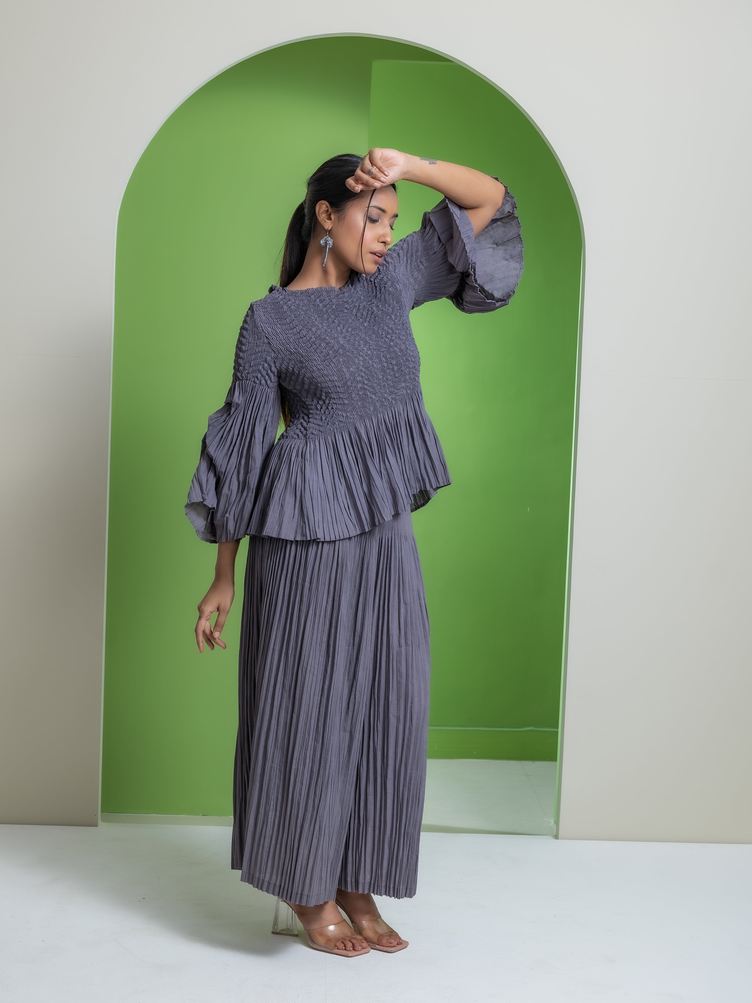 Dusk Pleated Co-ord Set