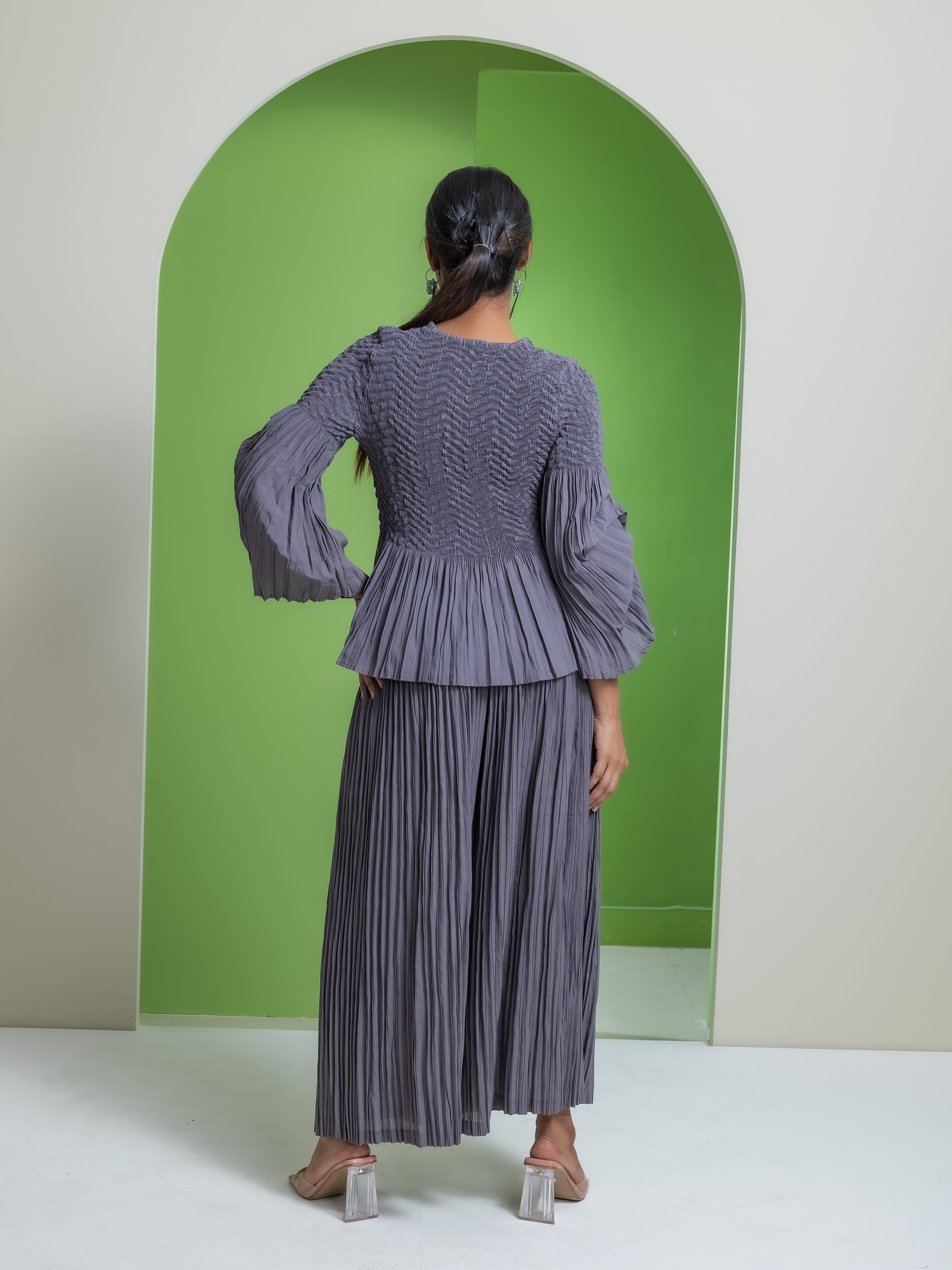 Dusk Pleated Co-ord Set