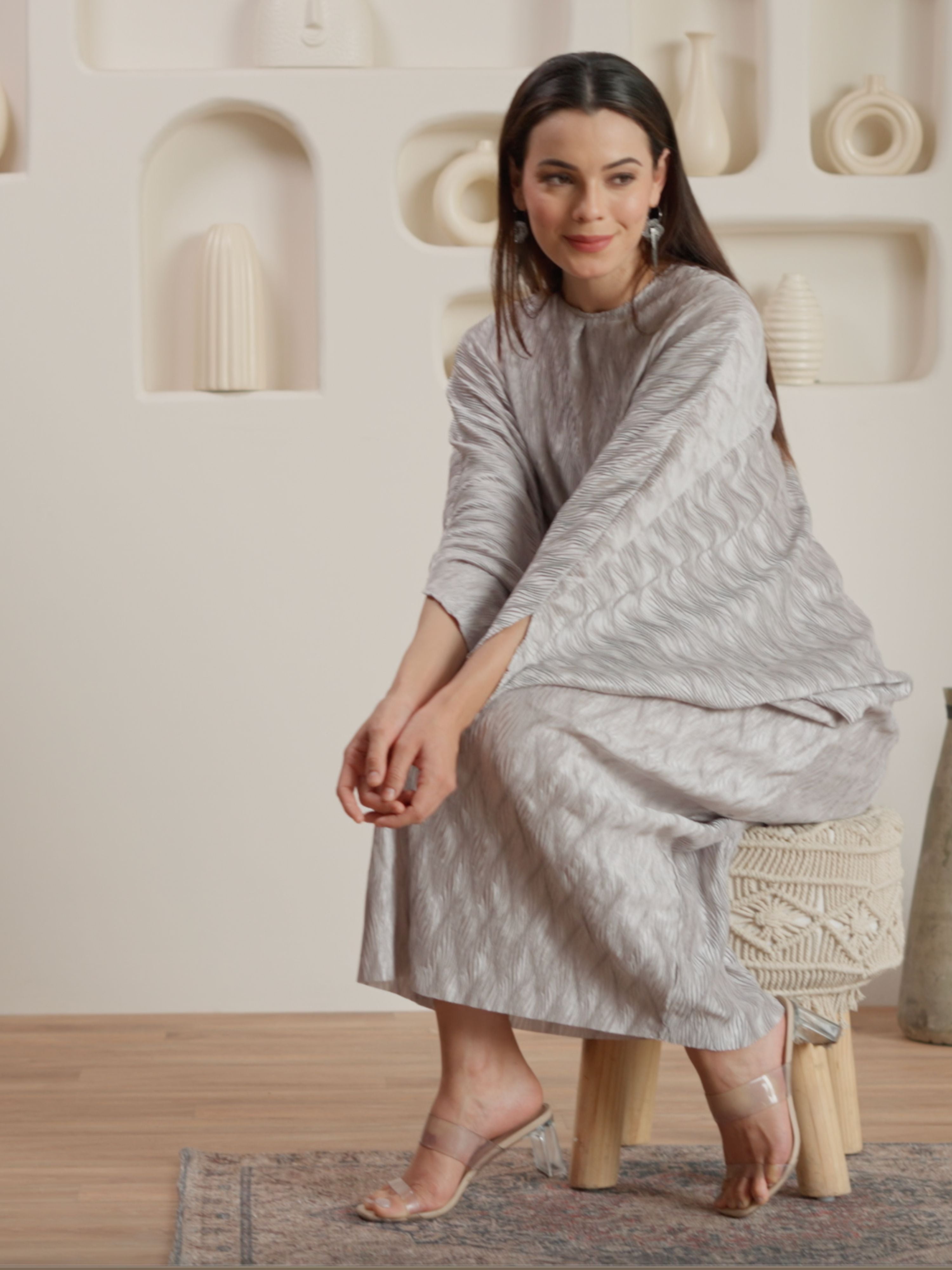Aurora Metallic Dress