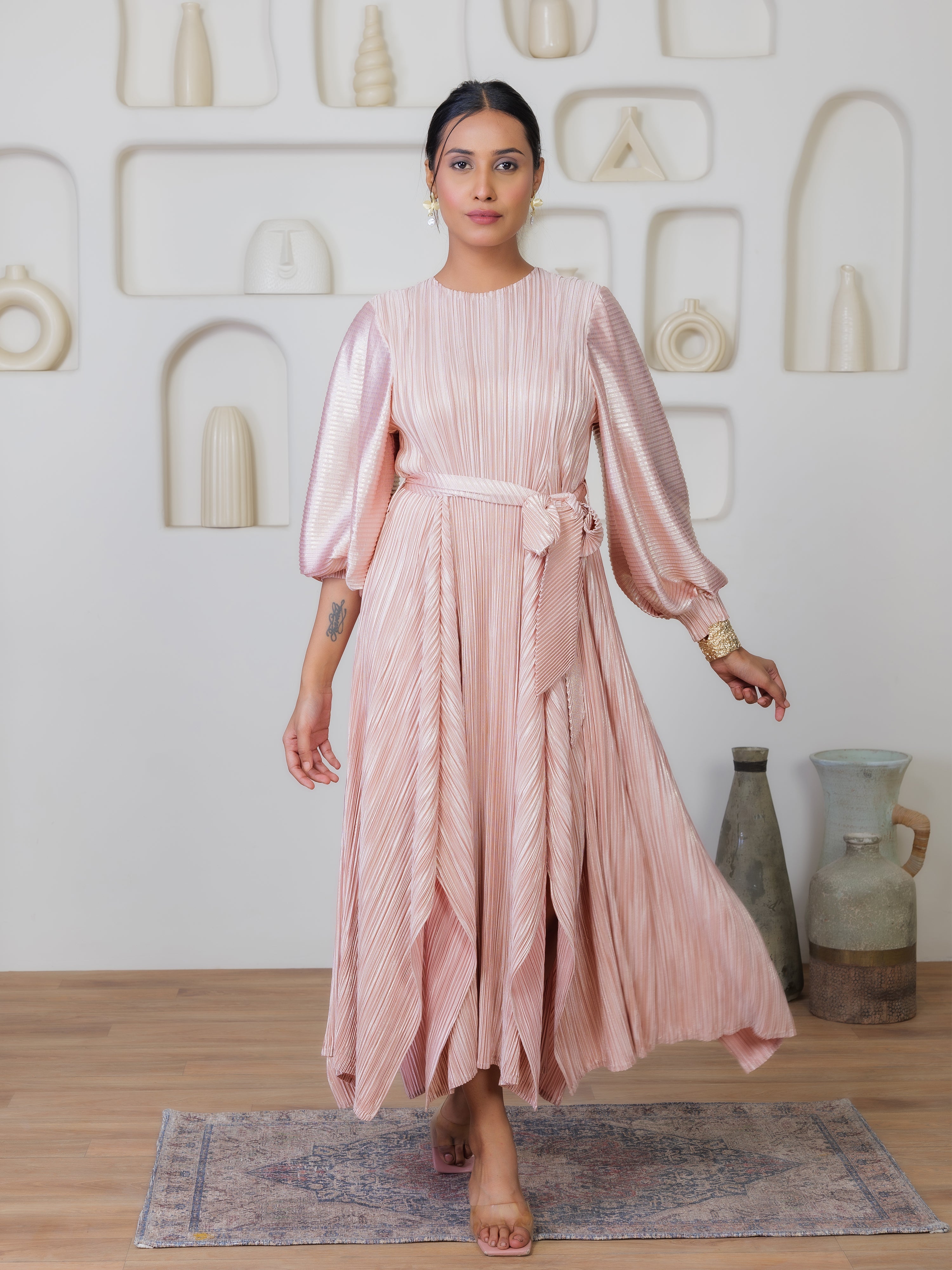 Euphoria Metallic Dress